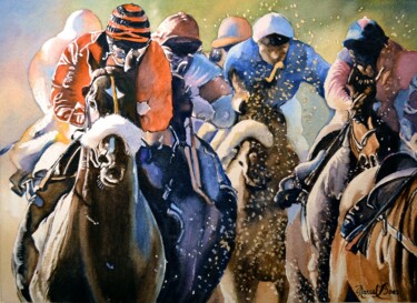 Peinture intitulée "double-tierce-r.jpg" par Marcel Boos, Œuvre d'art originale