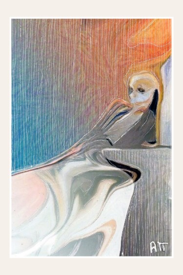 Peinture intitulée "Soleil couchant sur…" par Alexandre Podgorny, Œuvre d'art originale