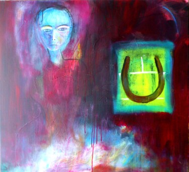 Peinture intitulée "vidurus-80x80.jpg" par Bruno Briatte, Œuvre d'art originale, Acrylique