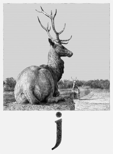 Arts numériques intitulée "Abécédaire : j" par François Lapouge, Œuvre d'art originale, Travail numérique 2D