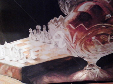 Peinture intitulée "A nous deux" par Patricia Gistau, Œuvre d'art originale, Aquarelle