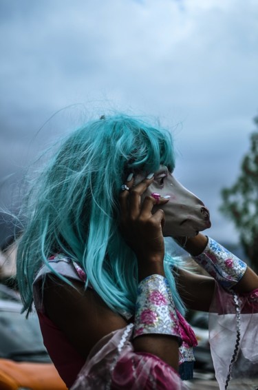 Photographie intitulée "Le Bleu est une Cou…" par Cécile Fauroux, Œuvre d'art originale