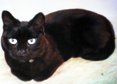 MELISSA Peinture intitulée "MELISSA" par Yva Arvis, Œuvre d'art originale, Pastel