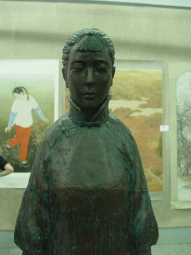 Sculpture titled "故苑遗梦-2" by Liu Qiang, Original Artwork