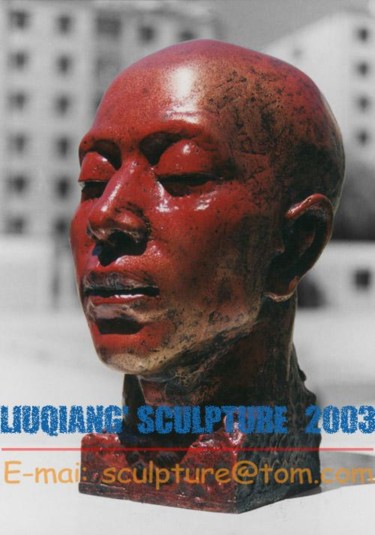 Sculpture titled "SARS !" by Liu Qiang, Original Artwork