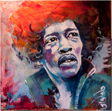 jimmy-hendrix-1.jpg 34 Peinture intitulée "jimmy-hendrix-1.jpg…" par Valérie Faucon, Œuvre d'art originale, Acrylique