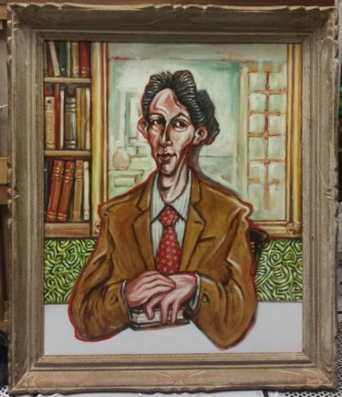Peinture intitulée "Le livre des secrets" par Pascal Buffard, Œuvre d'art originale