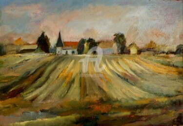 Peinture intitulée "Melicocq" par Antonia Ney, Œuvre d'art originale, Huile