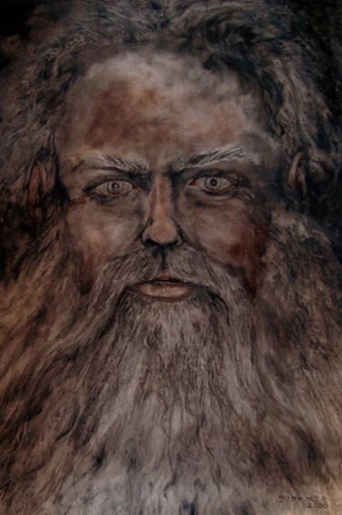 绘画 标题为“Man” 由Alberto Thirion, 原创艺术品, 油
