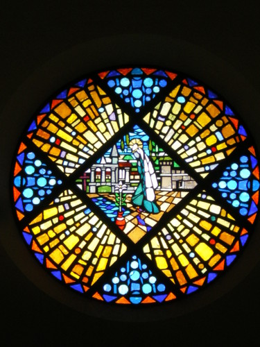 Photographie intitulée "Vitrail église Sain…" par Jean Marc, Œuvre d'art originale