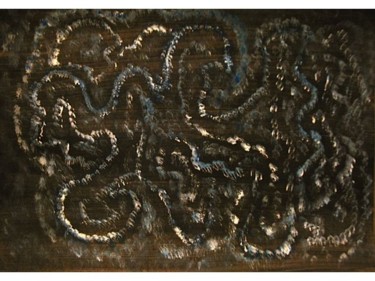 「Pearl Galaxy, abstr…」というタイトルの絵画 Liza Peninonによって, オリジナルのアートワーク, アクリル