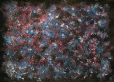「Galactic Waltz, abs…」というタイトルの絵画 Liza Peninonによって, オリジナルのアートワーク, アクリル