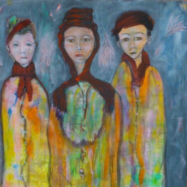 Peinture intitulée "ou-le-chemin-est-sa…" par Bruno Briatte, Œuvre d'art originale, Acrylique