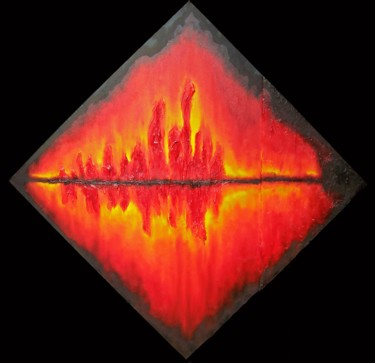 Painting titled "Perception" by Jo Moore, Original Artwork, Oil