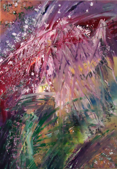 Картина под названием "Fantasy" - Le Rosso, Подлинное произведение искусства, Масло