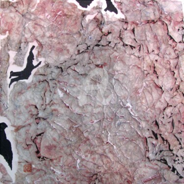 Schilderij getiteld "L'abandon...dans la…" door Catherine Mondoux (4INE), Origineel Kunstwerk, Inkt
