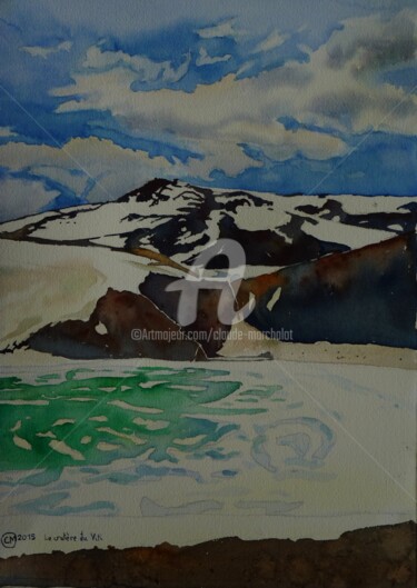 Le cratère du Viti à Krafla, Islande
