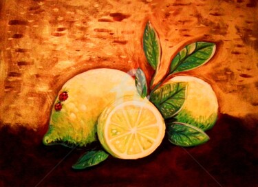 Painting titled "zitronen.jpg" by Predrag Gardasevic, Original Artwork