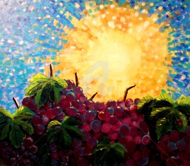 Painting titled "weinernte.jpg" by Predrag Gardasevic, Original Artwork