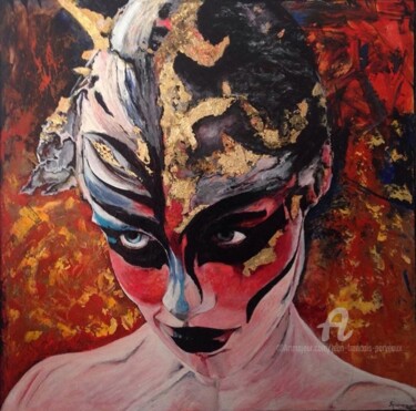 Peinture intitulée "Edie I" par Jean François Parveaux, Œuvre d'art originale, Acrylique