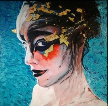 Peinture intitulée "Edie III" par Jean François Parveaux, Œuvre d'art originale, Acrylique