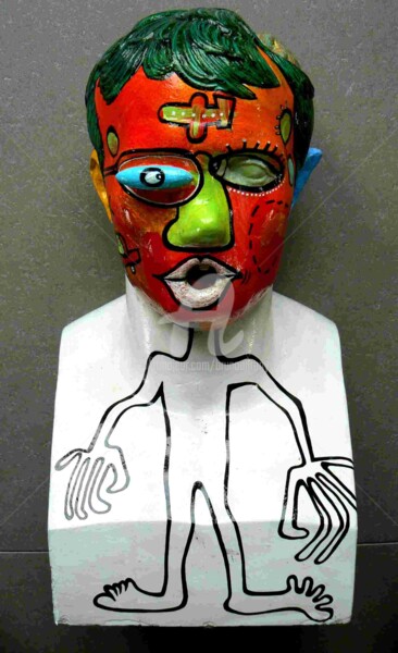 Sculpture intitulée "Mon Napoleon à moi" par Bruno Antony-Thouret (bruno antony), Œuvre d'art originale
