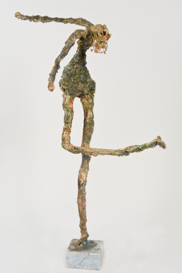 Sculpture intitulée "Elle s'est mise à d…" par G.Tivert-Gillemann, Œuvre d'art originale
