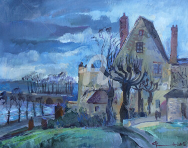 Painting titled "Nevers" by Igor Filippov, Original Artwork