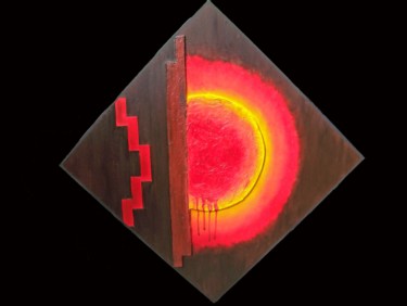 Painting titled "Between the Worlds" by Jo Moore, Original Artwork, Oil