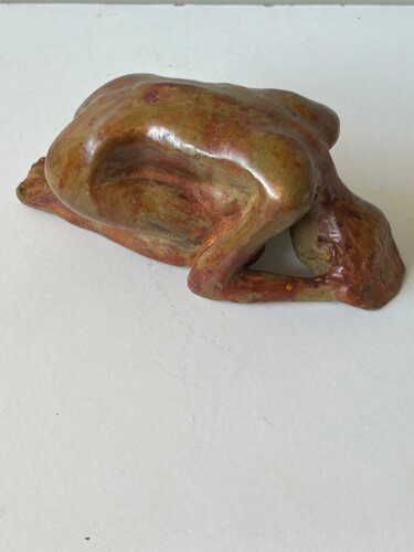 Sculpture intitulée "Dominique" par Denis Thebaudeau, Œuvre d'art originale, Bronze