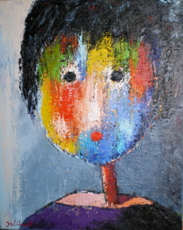 Peinture intitulée "Antonin" par Francis Jalibert, Œuvre d'art originale, Huile