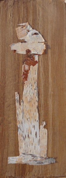 Collages intitulée "Azteq" par Martine Capdeville-Lacomme, Œuvre d'art originale