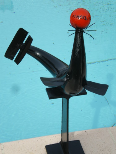 Sculpture intitulée "Esméralda  !!!" par Jean Marc, Œuvre d'art originale