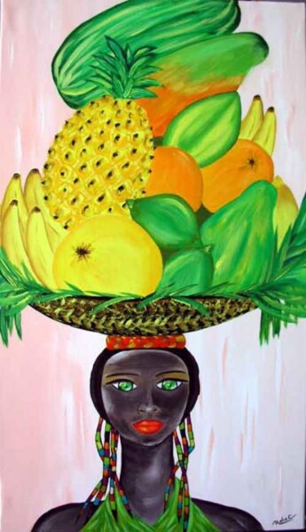 Peinture intitulée "Abondance" par Severine Birs, Œuvre d'art originale