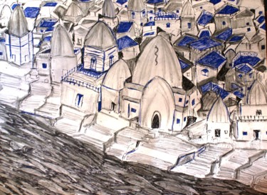 Pintura titulada "dsc00004.jpg" por Dhiraj Choudhary, Obra de arte original
