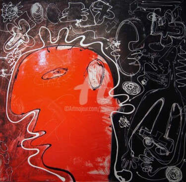 Peinture intitulée "Le Serre File" par Bruno Antony-Thouret (bruno antony), Œuvre d'art originale, Acrylique