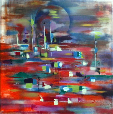 제목이 "crépuscule sur la l…"인 미술작품 Dominique Bertrand로, 원작, 다른