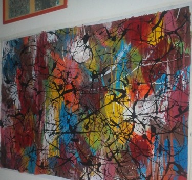 Pintura titulada "Number 4" por Ricardo Montrose, Obra de arte original