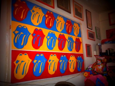 Pintura titulada "It's just paint, bu…" por Ricardo Montrose, Obra de arte original