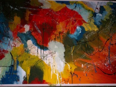 Pintura titulada "Number 6" por Ricardo Montrose, Obra de arte original