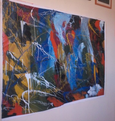 Pintura titulada "Wow, daddy amazing.!" por Ricardo Montrose, Obra de arte original