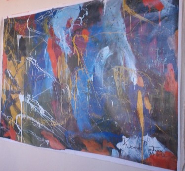 Pintura titulada "Wow, daddy amazing.!" por Ricardo Montrose, Obra de arte original