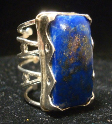 Artesanía titulada "Anillo Espacial 4" por Maga, Obra de arte original, Joyas