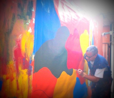 Pintura titulada "Policromo" por Ricardo Montrose, Obra de arte original