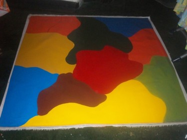 Pintura titulada "Policromo" por Ricardo Montrose, Obra de arte original