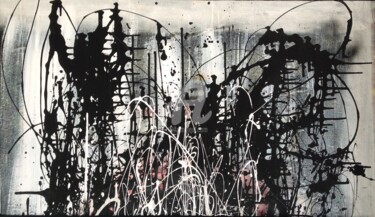 绘画 标题为“Abstraction 05” 由Sébastien Béliveau, 原创艺术品, 喷枪