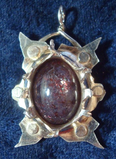 Artesanía titulada "Dije de Plata con P…" por Maga, Obra de arte original, Joyas