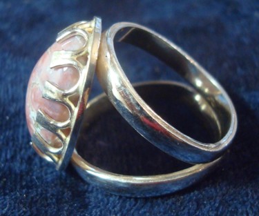 Artesanía titulada "Anillo de Plata con…" por Maga, Obra de arte original, Joyas