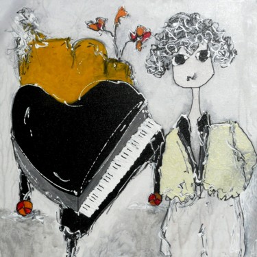 Painting titled "Sans titre 061" by Karim Tabit, Original Artwork, Other