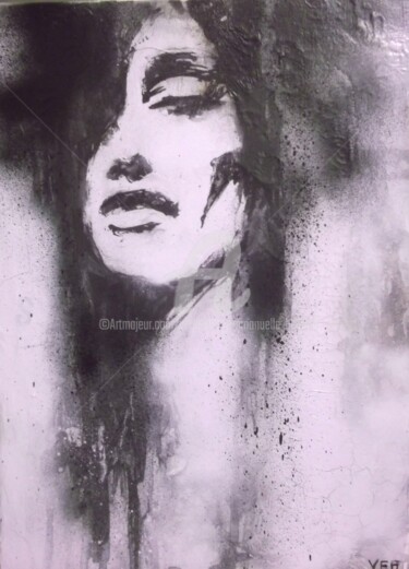 绘画 标题为“Lola” 由Véronique Emmanuelle Bernard, 原创艺术品, 丙烯